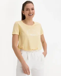 Roxy Chasing The Swell T-shirt Yellow #1185658