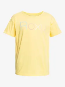 Roxy Day And Night Kids T-shirt Yellow #173332