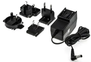 RS PRO, 12W Plug In Power Supply 12V dc, 1A, Level VI Efficiency, 1 Output Universal, Global Plug