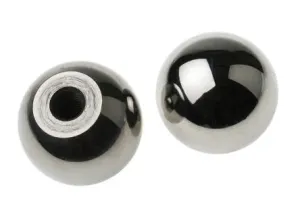RS PRO Silver Ball Clamping Knob, 5 mm