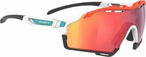 Rudy Project Cutline White Matte/Multilaser Red Cycling Glasses
