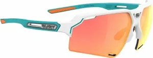 Rudy Project Deltabeat White Emerald Matte/Multilaser Orange Cycling Glasses