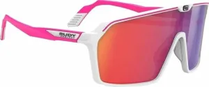 Rudy Project Spinshield White/Pink Fluo Matte/Multilaser Red UNI Lifestyle Glasses