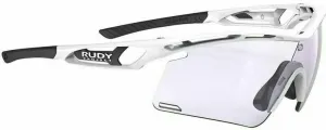Rudy Project Tralyx+ White Gloss/ImpactX Photochromic 2 Laser Purple Cycling Glasses