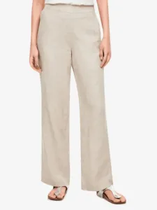 s.Oliver Trousers Beige #137763