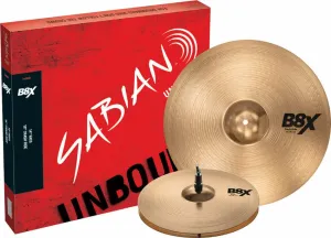 Sabian 45002X B8X 2-Pack 14/18 Cymbal Set