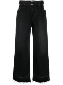SACAI - Wide Leg Denim Jeans #1648115