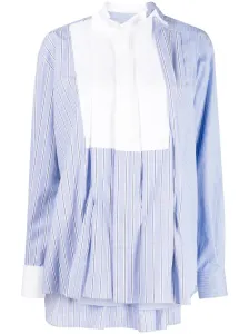SACAI - Striped Cotton Shirt