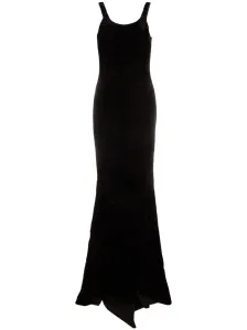 SAINT LAURENT - Velvet Mermaid Long Dress