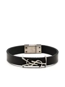 SAINT LAURENT - Opyum Leather Bracelet #1632584