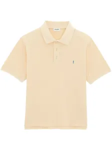 SAINT LAURENT - Cotton Piqué Polo Shirt