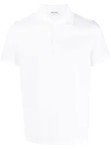 SAINT LAURENT - Logo Polo Shirt
