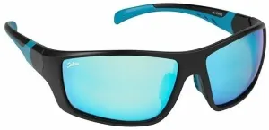 Salmo Sunglasses Black/Bue Frame/Ice Blue Lenses Fishing Glasses