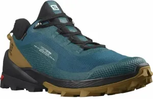 Salomon Mens Outdoor Shoes Cross Over GTX Legion Blue/Black/Cumin 42