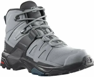 Salomon Womens Outdoor Shoes X Ultra 4 Mid GTX W Quarry/Black/Legion Blue 39 1/3