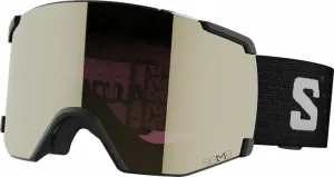 Salomon S/View Sigma Black/Sigma Black Gold Ski Goggles #1685356