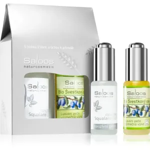 Saloos Intensive Care Plum & 100% Squalane gift set for women