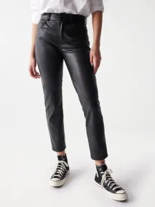 Salsa Jeans Nappa Trousers Black #99587