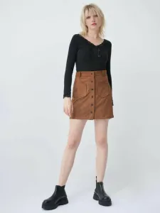Salsa Jeans Skirt Brown #117588