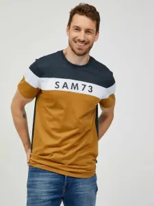 Sam 73 Kavix T-shirt Brown