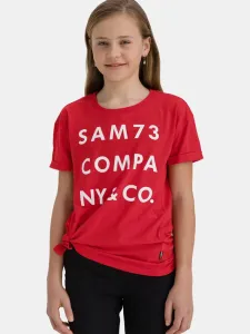 Sam 73 Kids T-shirt Red