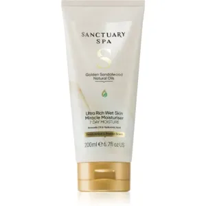 Sanctuary Spa Golden Sandalwood hydrating body lotion for the shower 200 ml