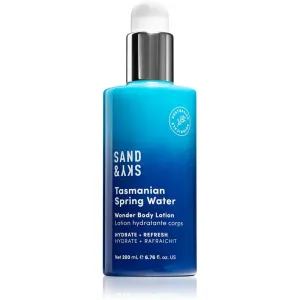 Sand & Sky Tasmanian Spring Water Wonder Body Lotion gentle nourishing and moisturising body lotion 200 ml