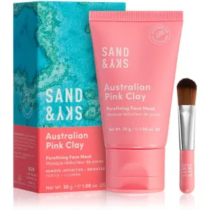 Sand & Sky Australian Pink Clay Porefining Face Mask detoxifying mask for enlarged pores 30 g #1737695