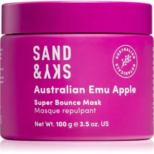 Sand & Sky Australian Emu Apple Super Bounce Mask hydrating and illuminating mask for the face 100 g