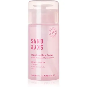 Sand & Sky The Essentials Marshmallow Toner gentle exfoliating toner for skin resurfacing 120 ml