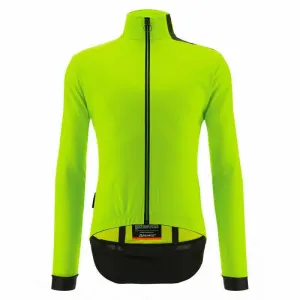 Santini Vega Multi Jacket with Hood Verde Fluo M Cycling Jacket, Vest