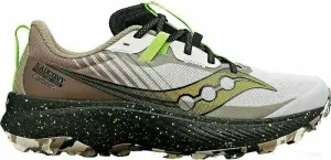 Saucony Endorphin Edge Mens Shoes Fog/Black 45 Trail running shoes