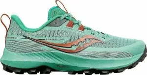 Saucony Peregrine 13 Womens Shoes Sprig/Canopy 37,5 Trail running shoes