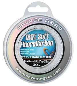 Savage Gear Soft Fluoro Carbon Transparent 0,30 mm 6 kg 50 m