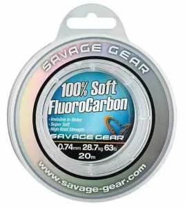 Savage Gear Soft Fluoro Carbon Transparent 0,81 mm 33 kg 15 m