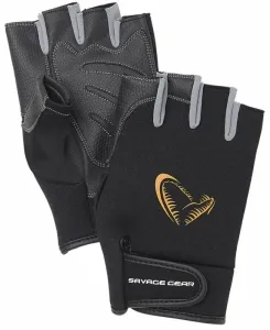 Savage Gear Gloves Neoprene Half Finger L