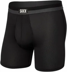 SAXX Sport Mesh Boxer Brief Black L Fitness Underwear