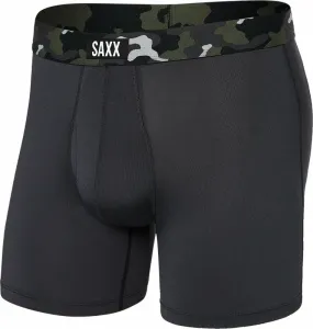 SAXX Sport Mesh Boxer Brief Faded Black/Camo 2XL Fitness Underwear