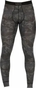 SAXX Quest Tights Navy Mountainscape L Thermal Underwear