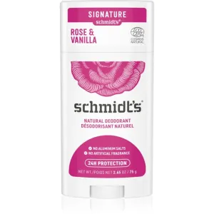 Schmidt's Rose + Vanilla aluminium-free deodorant stick 75 g #300951