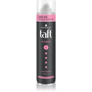 Schwarzkopf Taft Power Cashmere extra strong hold hairspray for dry and damaged hair Cashmere 400 ml #1809426