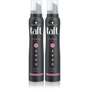 Schwarzkopf Taft Power Cashmere styling mousse Duo(for volume)