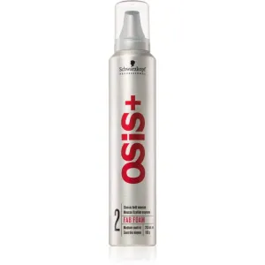 Schwarzkopf Professional Osis+ Fab Foam heat protectant styling foam for volume and hold for all hair types 200 ml #237651