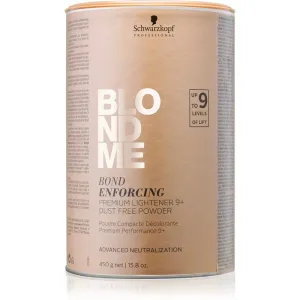 Schwarzkopf Professional Blondme Bond Enforcing premium lightening 9+ dust-free powder for professional use 450 g #213866