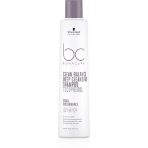 Schwarzkopf Professional BC Bonacure Clean Balance deep cleanse clarifying shampoo 250 ml #290670