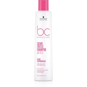 Schwarzkopf Professional BC Bonacure Color Freeze protective shampoo for colour-treated hair 250 ml
