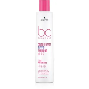 Schwarzkopf Professional BC Bonacure Color Freeze Silver silver shampoo for blondes and highlighted hair 250 ml