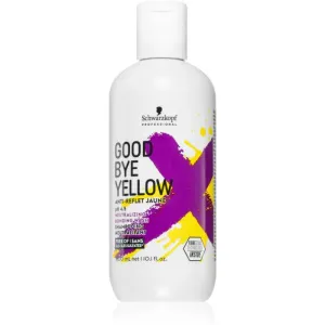 Schwarzkopf Professional Goodbye Yellow shampoo for neutralising brassy tones for colour-treated or highlighted hair 300 ml