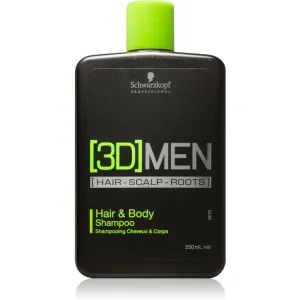 Schwarzkopf Professional [3D] MEN 2-in-1 shampoo and shower gel 250 ml