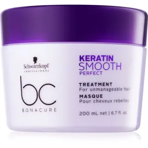 Schwarzkopf Professional BC Bonacure Keratin Smooth Perfect Mask For Unruly And Frizzy Hair 200 ml
